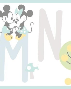 Обои бордюр с надписями, буквами для детской Disney Kids Vol. 4 DI0972BD изображение 0