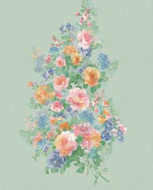 Обои с акварельными цветами Illusion DM-024 изображение 0