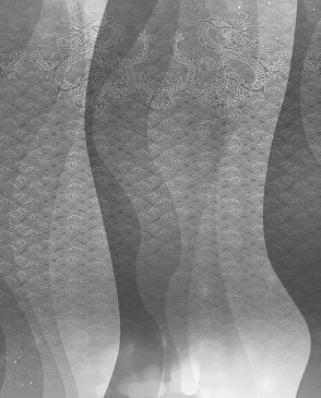 Фрески Affresco с абстрактным рисунком черные Trend Art DP402-COL2 изображение 0