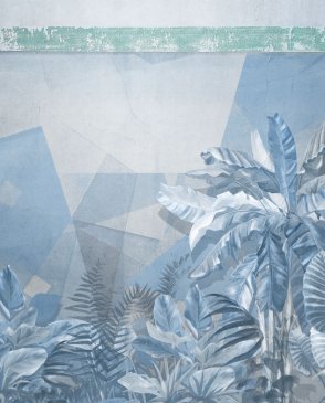 Фрески с листьями голубые Trend Art DP406-COL3 изображение 0
