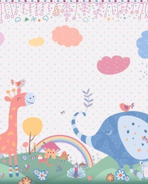 Фрески для малышей разноцветные Сказки Affresco DP694-COL1 изображение 0