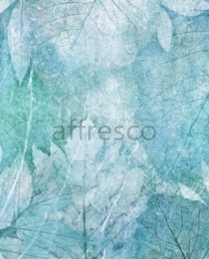 Фрески с листьями голубые New Art RE204-COL3 изображение 0