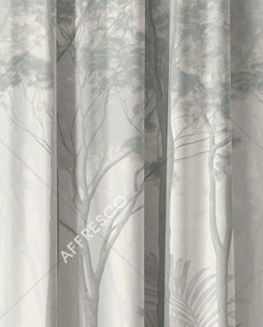 Фрески с листьями серые Art Fabric Ткани FA1055-COL1 изображение 0