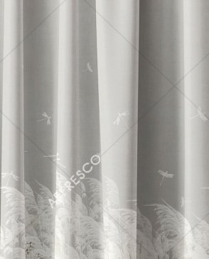 Фрески с листьями серые Art Fabric Ткани FA1120-COL4 изображение 0
