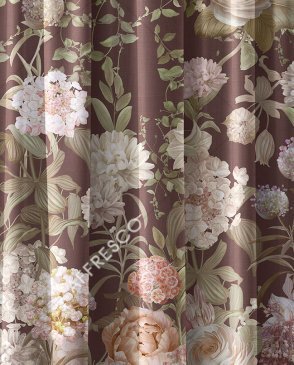 Российские Фрески коричневые Art Fabric Ткани FA1302-COL2 изображение 0