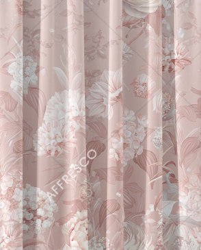Фрески с цветами розовые Art Fabric Ткани FA1302-COL3 изображение 0