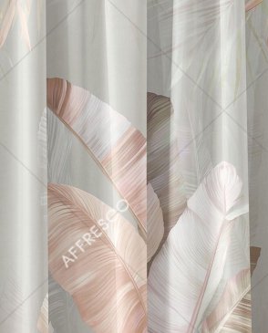 Фрески с листьями для кабинета Art Fabric Ткани FA1305-COL6 изображение 0