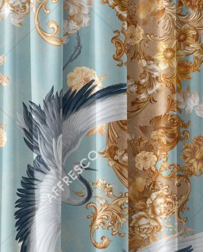 Фрески голубые Art Fabric Ткани FA1326-COL2 изображение 0
