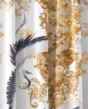 Фрески с вензелями для спальни Art Fabric Ткани FA1326-COL6 изображение 0