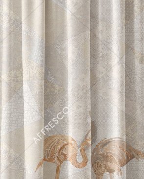 Фрески Affresco для гостиной оранжевые Art Fabric Ткани FA1474-COL2 изображение 0