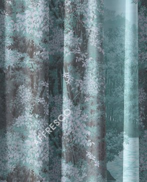 Фрески с листьями для кабинета Art Fabric Ткани FA1523-COL5 изображение 0
