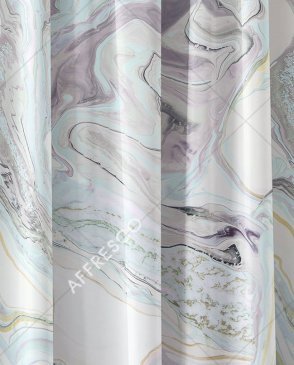 Фрески Affresco с абстрактным рисунком фиолетовые Art Fabric Ткани FA1830-COL6 изображение 0