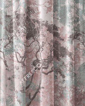 Фрески Affresco для кабинета розовые Art Fabric Ткани FA1848-COL2 изображение 0