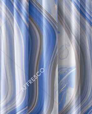 Фрески Affresco с абстрактным рисунком фиолетовые Art Fabric Ткани FA1889-COL2 изображение 0