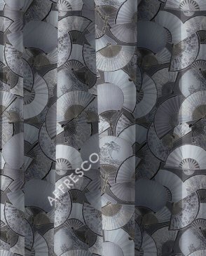 Фрески Affresco для кабинета черные Art Fabric Ткани FA1935-COL4 изображение 0