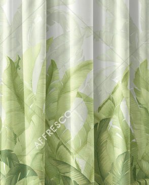 Фрески для кабинета зеленые Art Fabric Ткани FA1956-COL2 изображение 0