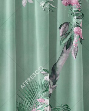 Фрески с листьями для кабинета Art Fabric Ткани FA1957-COL6 изображение 0