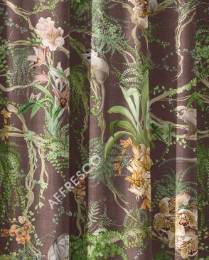 Российские Фрески коричневые Art Fabric Ткани FA1959-COL5 изображение 0