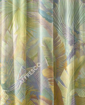 Фрески Affresco с птицами желтые Art Fabric Ткани FA1961-COL2 изображение 0