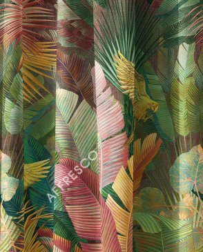 Фрески Affresco с птицами разноцветные Art Fabric Ткани FA1961-COL4 изображение 0