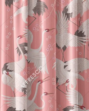 Фрески для гостиной розовые Art Fabric Ткани FA2003-COL2 изображение 0