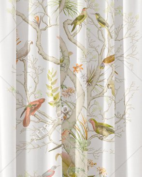 Фрески с листьями для кабинета Art Fabric Ткани FA2004-COL3 изображение 0