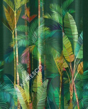 Фрески метражные с листьями Art Fabric Ткани FA2006-COL5 изображение 0