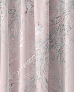 Фрески для гостиной розовые Art Fabric Ткани FA2008-COL4 изображение 0