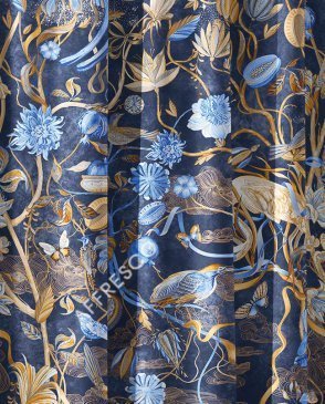 Фрески Affresco синие Art Fabric Ткани FA2014-COL5 изображение 0