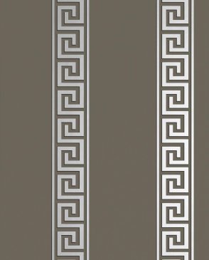Обои с узором, полосами серебряные Imperial Garden T14245 изображение 0