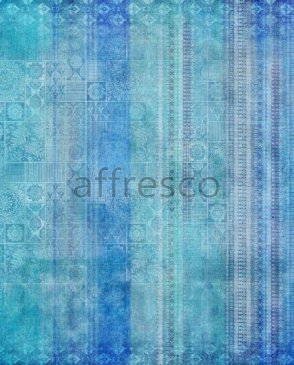 Фрески Affresco с абстрактной полосой синие New Art RE170-COL4 изображение 0