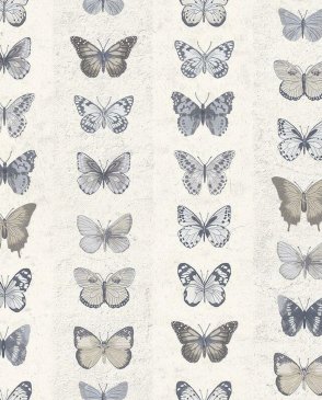 Обои с бабочками, насекомыми серые Organic Textures G67993 изображение 0