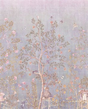Фрески для спальни фиолетовые Tsvetarium garden-paradise-color-3 изображение 0