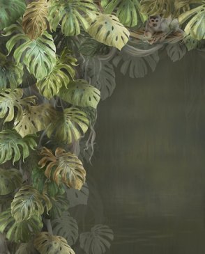 Фрески с листьями для кабинета Trend Art ID460-COL2 изображение 0