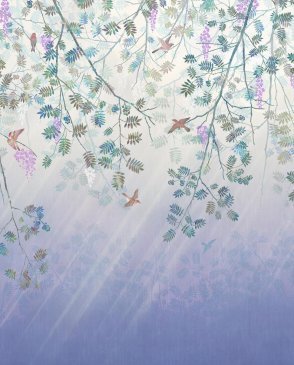 Фрески с листьями фиолетовые Dream Forest JK31-COL1 изображение 0