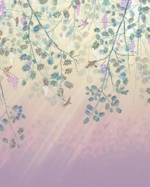 Фрески для спальни розовые Dream Forest JK31-COL2 изображение 0