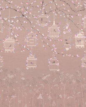 Фрески панно розовые Dream Forest JK32-COL1 изображение 0