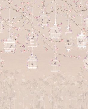Фрески с сюжетным рисунком розовые Dream Forest JK32-COL2 изображение 0