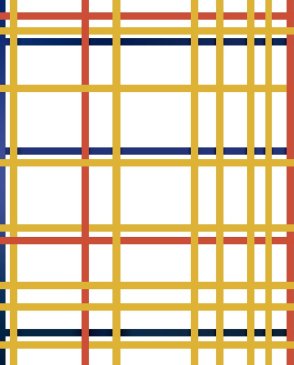 Обои с квадратами для гостиной Mondrian KTM1003M изображение 0