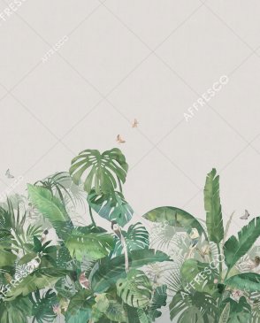 Фрески с листьями для спальни Wallpaper part 1 MT33-COL5 изображение 0