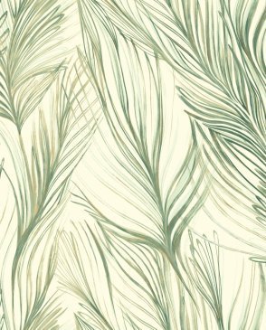 Обои с абстрактным рисунком зеленые Candiсe Olson Botanical Dreams NA0500 изображение 0