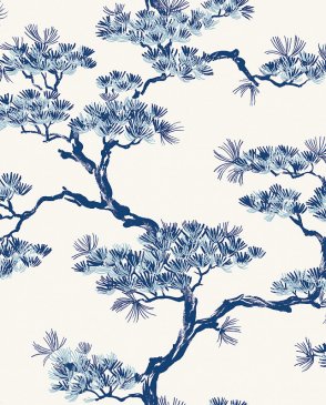Обои текстильные синие Natural Silhouettes NS50022 изображение 0