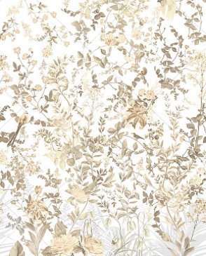 Фрески с листьями белые Art Fabric OFA1300-COL6 изображение 0