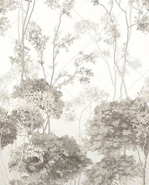 Фрески с листьями серые Art Fabric OFA2000-COL4 изображение 0