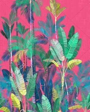Фрески с листьями разноцветные Art Fabric OFA2006-COL6 изображение 0
