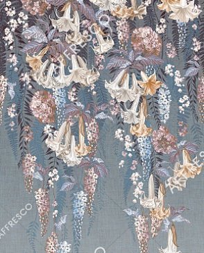 Фрески с листьями серые Art Fabric OFA2007-COL5 изображение 0
