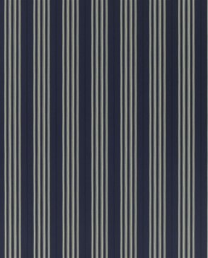 Английские Обои синие Signature Stripe Library PRL050-04 изображение 0