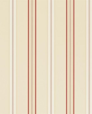 Английские Обои красные Signature Stripe Library PRL054-06 изображение 0