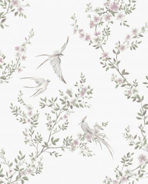 Обои белые Reach & Cosy R191101 изображение 0