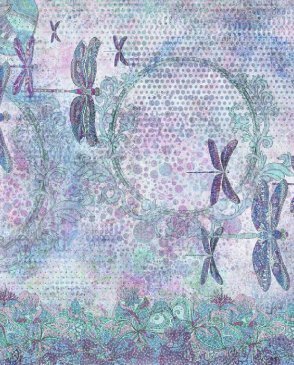 Фрески с бабочками, насекомыми для спальни New Art RE152-COL4 изображение 0
